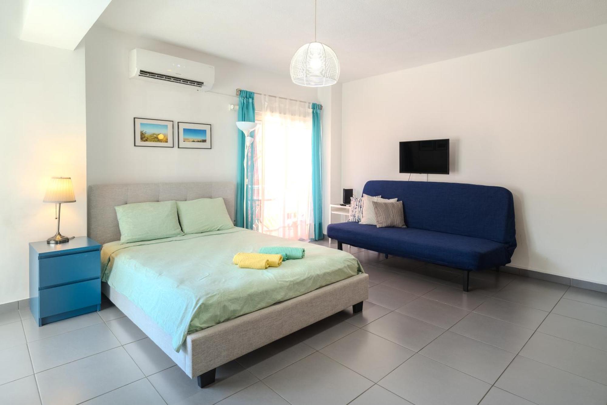 Mackenzie Blu Beach Studio Larnaca Exterior photo